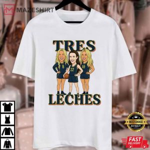 Tres Leches Step Sisters Indiana Fever Women Basketball T Shirt (1)