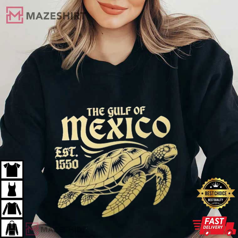 The Gulf Of Mexico Stay Salty And Resist Political T-Shirt The Gulf Of Mexico Stay Salty And Resist Political T-Shirt