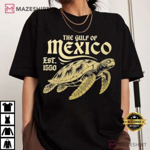 The Gulf Of Mexico Stay Salty And Resist Political T Shirt (3)