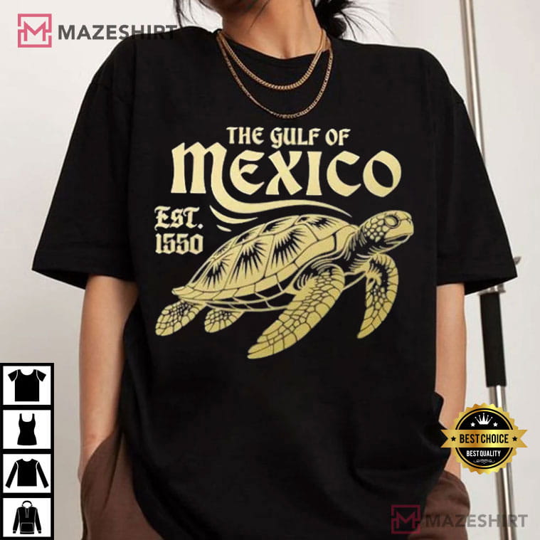 The Gulf Of Mexico Stay Salty And Resist Political T-Shirt The Gulf Of Mexico Stay Salty And Resist Political T-Shirt