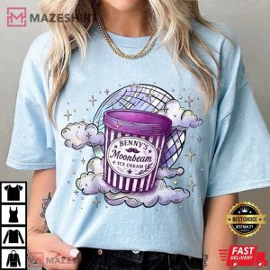 Benson Boone Moonbeam Ice Cream Tour Album 2025 Concert T Shirt (3)