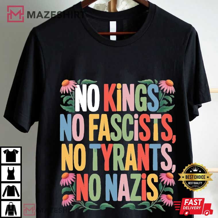 No Kings In America Rejecting Republican Oligarchy Political T-Shirt No Kings In America Rejecting Republican Oligarchy Political T-Shirt