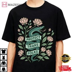 Protect Trans Folks Transgender LGBTQ+ Ally Pride Month T Shirt (3)