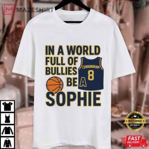 In A World Full Of Bullies Be A Sophie Cunningham Basketball T Shirt (1)
