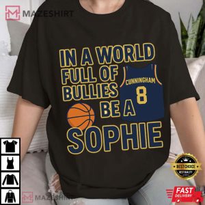 In A World Full Of Bullies Be A Sophie Cunningham Basketball T Shirt (3)