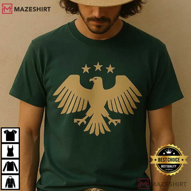 The Syrian Eagle New Syria Visual Identity T-Shirt The Syrian Eagle New Syria Visual Identity T-Shirt