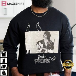 John Prine Country Folk Music Fan Art T Shirt (4)