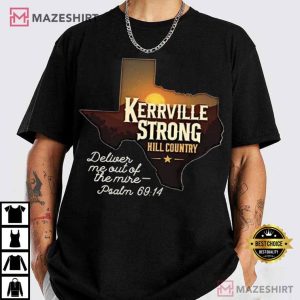 Kerrville Strong Hill Country Texas Flood Support Pray For Kerrville T Shirt (3)