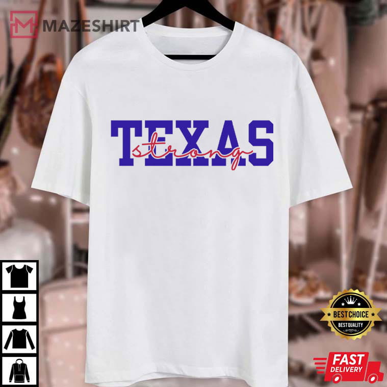 Texas Strong Hill Country Support Graphic T-Shirt Texas Strong Hill Country Support Graphic T-Shirt