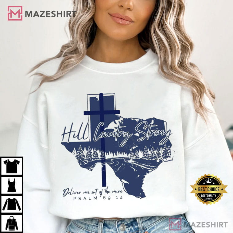 Texas Hill Country Strong Flood Victim Fundraiser T-Shirt Texas Hill Country Strong Flood Victim Fundraiser T-Shirt