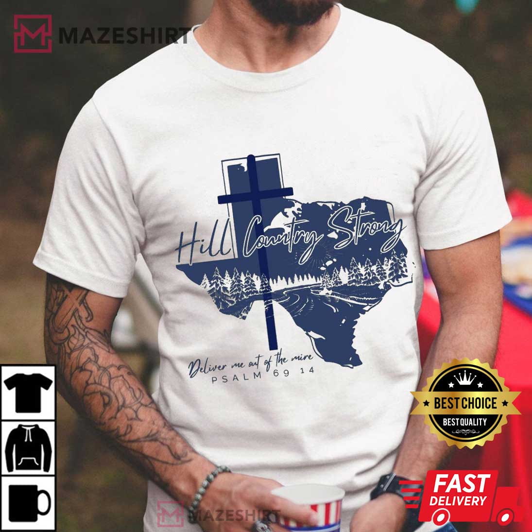 Texas Hill Country Strong Flood Victim Fundraiser T-Shirt Texas Hill Country Strong Flood Victim Fundraiser T-Shirt