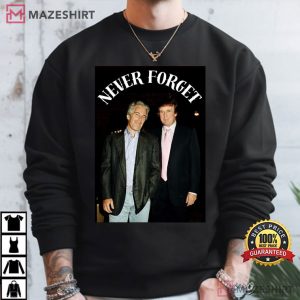 Jeffrey Epstein Guest List With Donald Trump Anti Maga T Shirt (4)