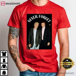 Jeffrey Epstein Guest List With Donald Trump Anti Maga T Shirt (2)