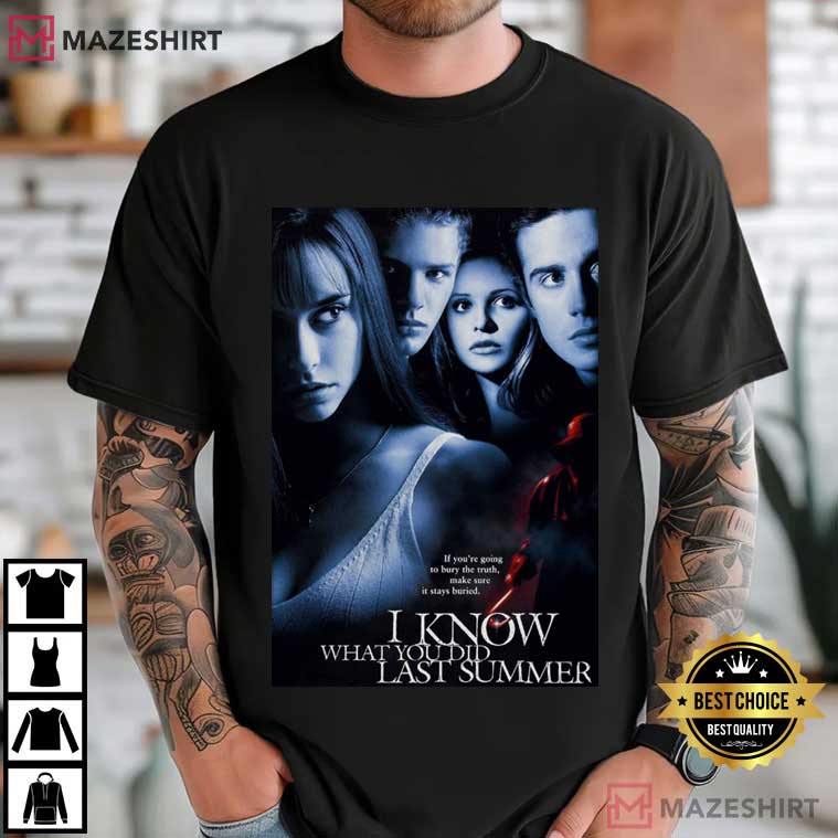I Know What You Did Last Summer Horror Movie T-Shirt I Know What You Did Last Summer Horror Movie T-Shirt