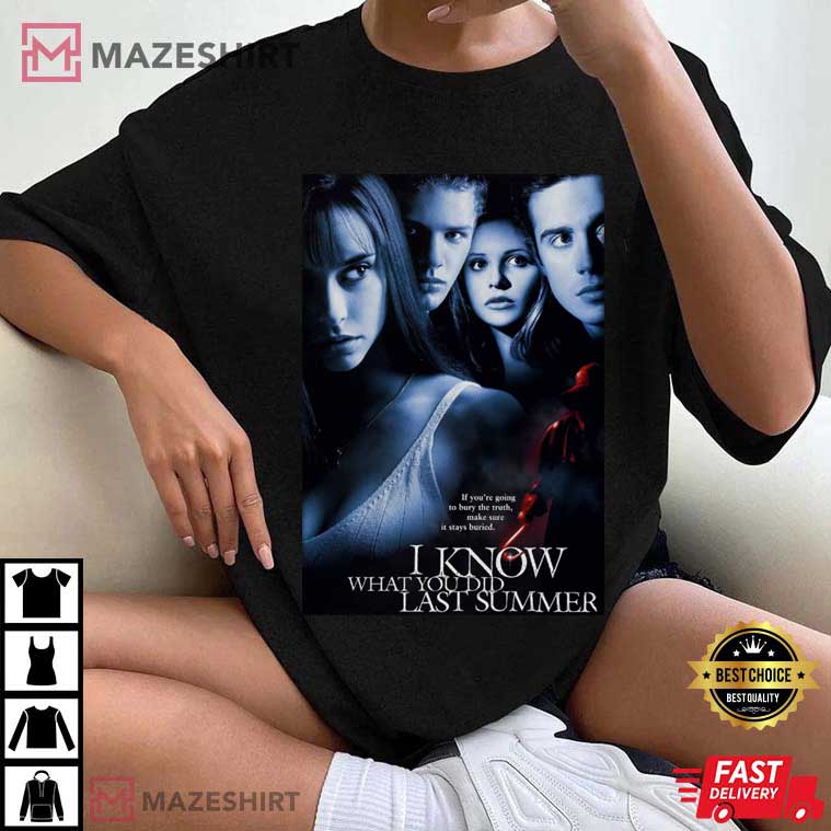 I Know What You Did Last Summer Horror Movie T-Shirt I Know What You Did Last Summer Horror Movie T-Shirt