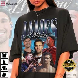 James Maslow Big Time Rush Boy Band Tour Fan Gift T Shirt (2)