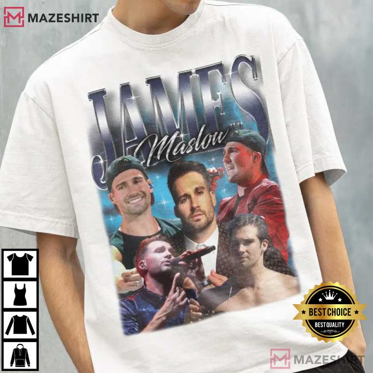 James Maslow Big Time Rush Boy Band Tour Fan Gift T-Shirt James Maslow Big Time Rush Boy Band Tour Fan Gift T-Shirt
