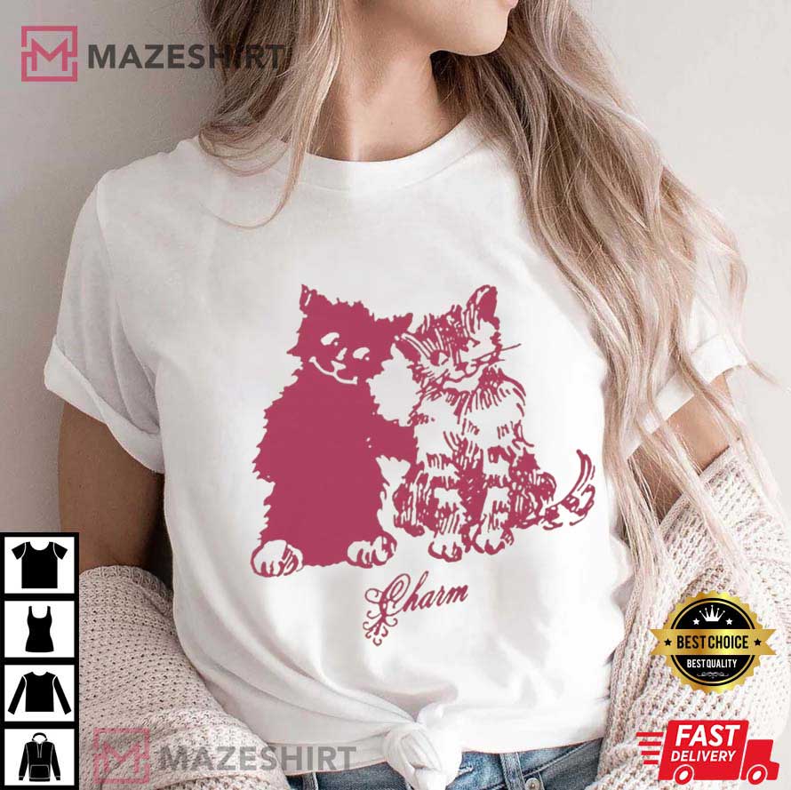 Cat Lovers Clairo Charm Cat Friends Kitty Cute T-Shirt Cat Lovers Clairo Charm Cat Friends Kitty Cute T-Shirt
