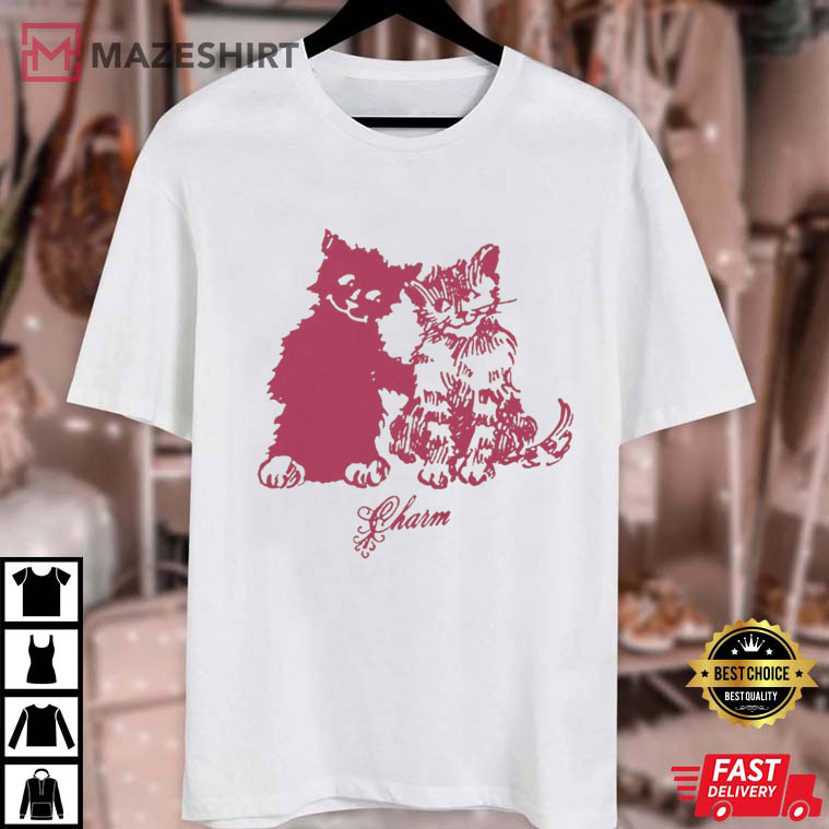 Cat Lovers Clairo Charm Cat Friends Kitty Cute T-Shirt Cat Lovers Clairo Charm Cat Friends Kitty Cute T-Shirt