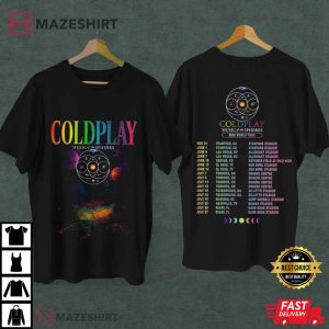 Coldplay Music Of The Spheres 2025 World Tour Fan Gift T Shirt (1)