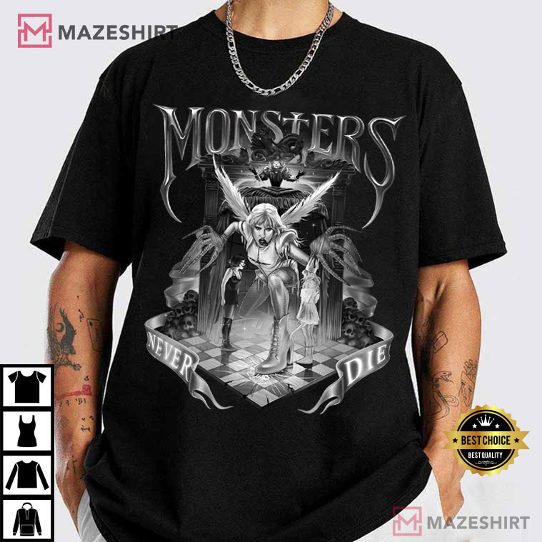 Lady Gaga Monsters Never Die The Mayhem Ball Tour T-Shirt Lady Gaga Monsters Never Die The Mayhem Ball Tour T-Shirt