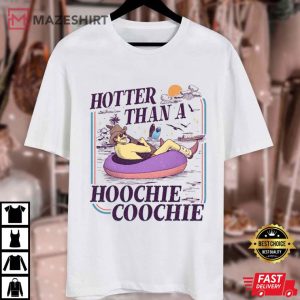 Country Music Hotter Than A Hoochie Coochie Music Lover T Shirt (1)