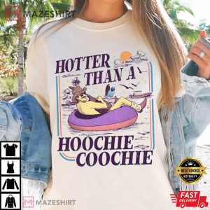 Country Music Hotter Than A Hoochie Coochie Music Lover T Shirt (2)