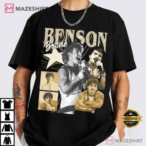 Vintage Benson Boone America Heart Tour Pop Music T Shirt (3)