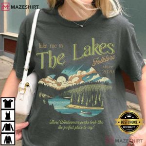 The Lakes Folklore Swiftie Era Music Lyrics Retro T Shirt (2)