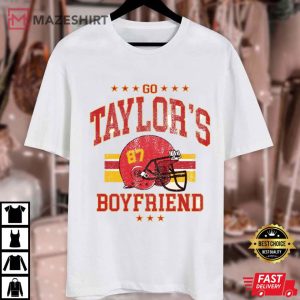 Go Taylor's Boyfriend Kansas City Chiefs 87 Game Day T Shirt (1)
