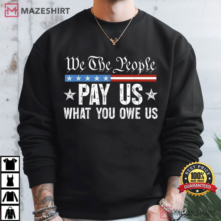 Pay Us What You Owe Us Social Justice Activism WNBA T-Shirt Pay Us What You Owe Us Social Justice Activism WNBA T-Shirt