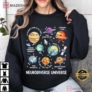 Space Neurodiversity Neurodiverse Special Education Teacher T Shirt (1)