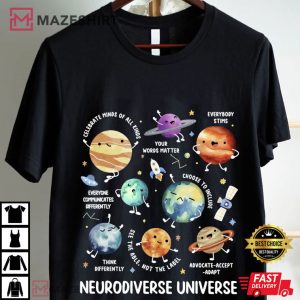Space Neurodiversity Neurodiverse Special Education Teacher T Shirt (2)
