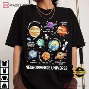 Space Neurodiversity Neurodiverse Special Education Teacher T Shirt (3)