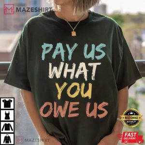 Support WNBA Pay Us What You Owe Us Basketball T Shirt (4)