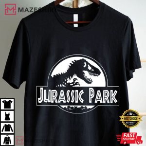 Vintage Jurassic Park Dinosaur T Rex Movie Fan Gift T Shirt (2)
