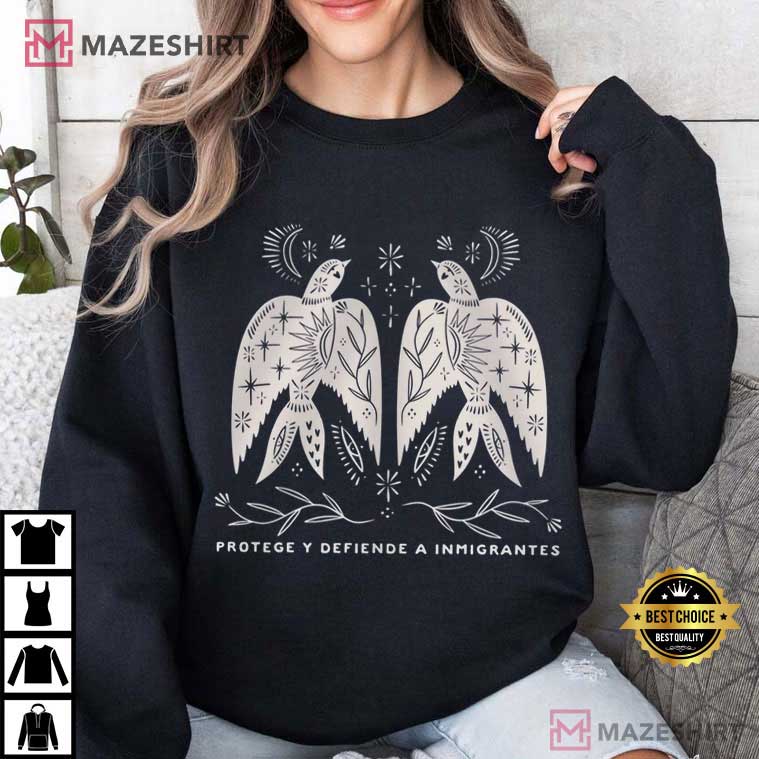 Protect And Defend Immigrants Human Rights T-Shirt Protect And Defend Immigrants Human Rights T-Shirt