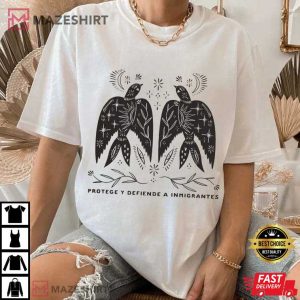 Protect And Defend Immigrants Human Rights T Shirt (3)