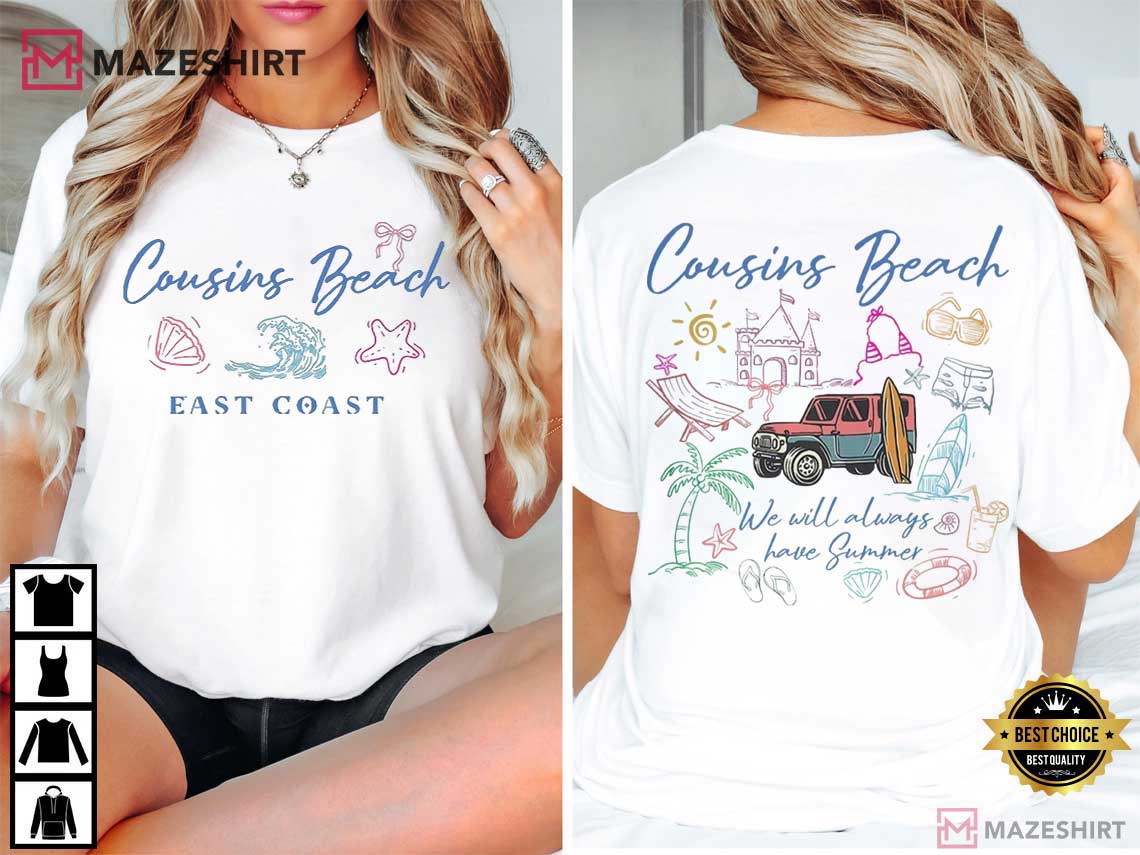 The Summer I Turned Pretty Cousins Beach Team Conrad Belly Jeremiah T-Shirt The Summer I Turned Pretty Cousins Beach Team Conrad Belly Jeremiah T-Shirt