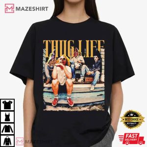 Thug Life Beetlejuice Halloween Horror Scary T Shirt (3)