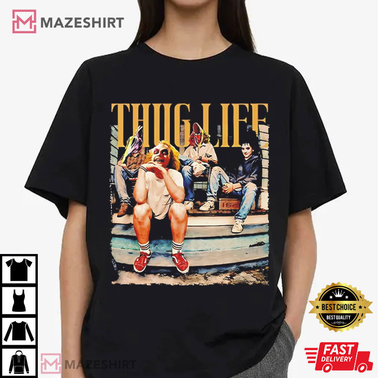 Thug Life Beetlejuice Halloween Horror Scary T-Shirt Thug Life Beetlejuice Halloween Horror Scary T-Shirt