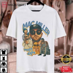 Mac Miller Most Dope Hip Hop Vintage Graphic T Shirt (1)