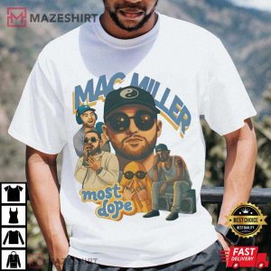 Mac Miller Most Dope Hip Hop Vintage Graphic T Shirt (2)