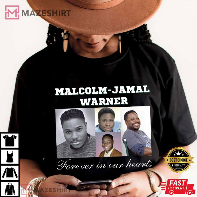 Malcolm Jamal Warner Forever In Our Hearts Fan Gift T-Shirt Malcolm Jamal Warner Forever In Our Hearts Fan Gift T-Shirt