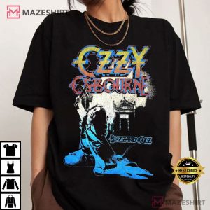 Ozzy Osbourne Blizzard Of Ozz Smoke Metal Band T Shirt (3)