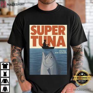 Super Tuna Starring Kim Seokjin BTS Kpop Music T Shirt (2)