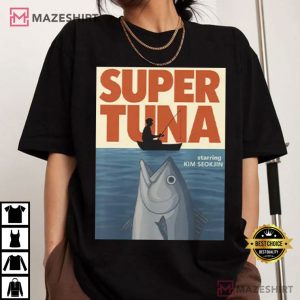 Super Tuna Starring Kim Seokjin BTS Kpop Music T Shirt (3)