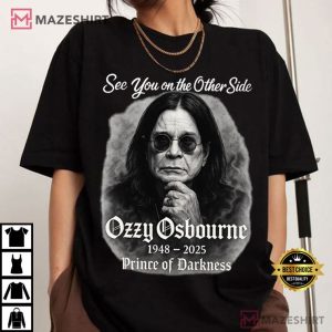 See You On The Other Side RIP Ozzy Osbourne Music Fan T Shirt (4)