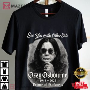 See You On The Other Side RIP Ozzy Osbourne Music Fan T Shirt (2)