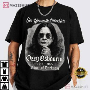 See You On The Other Side RIP Ozzy Osbourne Music Fan T Shirt (3)